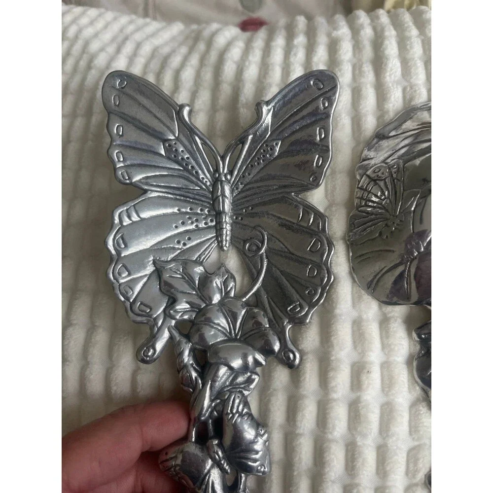 Arthur Court Butterfly Serving Set